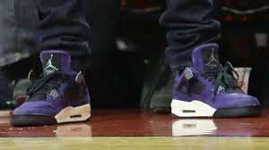 Outfits for the cactus jack air jordan 4's. Travis Scott Debuts Unreleased Air Jordan 4 In Purple Sole Collector