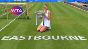 The eastbourne international is a tennis tournament on the women's tennis association tour and the atp tour held at the devonshire park lawn tennis club, eastbourne, united kingdom. Karolina Pliskova Overpowers Caroline Wozniacki To Win Eastbourne Title Eurosport