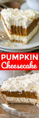 With a rubber spatula (or spoon), fold in cool whip. No Bake Pumpkin Cheesecake Easy To Make Spend With Pennies