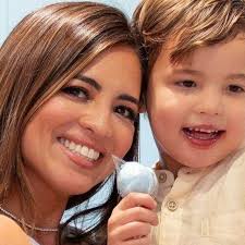 Pamela Silva y el padre de Ford, juntos por el cumpleaños de su hijo