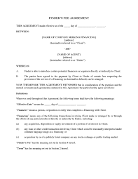 This finder's fee agreement template template has 4 pages and is a ms word file type listed under our legal agreements documents. Finders Fee
