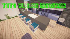 It uses alot of blocks to make. Tuto Minecraft Cuisine Moderne Youtube