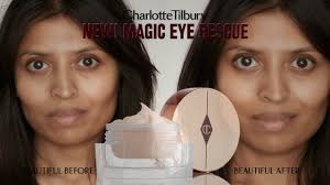 On to the actual product. How To Apply Magic Eye Rescue Cream Skincare Routine Feat Rena Charlotte Tilbury Youtube