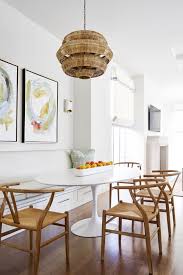 Jenkins Interiors Tulip Tables Were Originally Designed By Eero Saarinen An American Finnish Ar Beautiful Dining Rooms Oval Table Dining Saarinen Dining Table