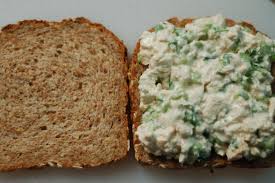 Vegan Egg Salad Sandwich Inspired By Alicia Silverstone S Recipe Firm Tofu Vegannaise Fresh Celery Chi Vegan Main Dishes Vegan Meal Plans Vegan Foods