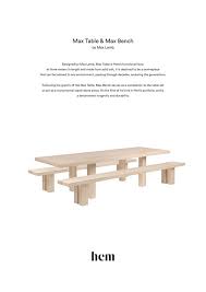 Maximum number of queries processed simultaneously. Max Table By Hem Design Max Lamb
