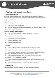 You will have a quiz on this next class! Chemical And Physical Change Teaching Resources
