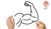 How To Draw A Flexed Biceps Muscle Youtube Drawing realistic textures in pencil_abbyy.gz download. how to draw a flexed biceps muscle