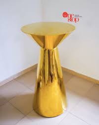 Rent all different styles and sizes of cocktail tables from vision furniture event rentals in philadelphia, pa. Gloss Gold Cocktail Table Party Rentals In Lagos One Stop Rental Company