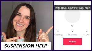 Suspended On Tiktok Account And Live Suspension Help Youtube