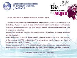 La familia, sea como sea su estructura, tiene un papel muy importante en cualquier sociedad del mundo, desde el para el año 2021 el tema central para la celebración del día internacional de las familias se centra en el impacto de las nuevas tecnologías en. Aidis Saluda A Las Mujeres En El Dia Internacional De La Mujer Aidis