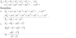 Pengertian Dan Rumus Deret Geometri Dan Contoh Soal Deret Geometri Berpendidikan Com