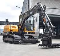 8 Tons Hi Rail Excavator for Sale