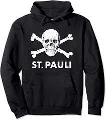 2902 164th st sw, lynnwood, wa. Amazon Com Fc St Pauli Skull Logo Official Merchandise Pullover Hoodie Clothing