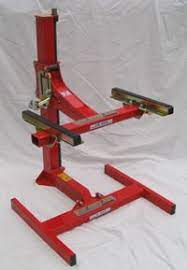 Eazy Rizer Red Motorcycle Lift Bike Lift Homemade Tools Garage Tools