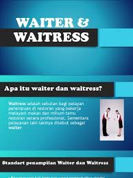 Kami memiliki database lebih dari 122 ribu. Waiter Waitress