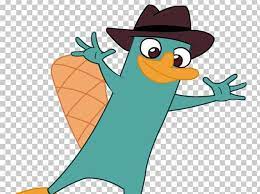 Perry The Platypus Ferb Fletcher Phineas Flynn Png Art Beak Bird Cartoon Digital Image Perry The Platypus Vintage Cartoon Platypus