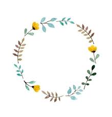 Floral Frame Vector Image On Vectorstock Wreath Watercolor Floral Watercolor Flower Designs