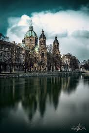 St Luke S Church On The Banks Of Isar Is The Largest Protestant Church In Munich And Its Surroundings Are A With Images Germany Beautiful Places Places Around The World