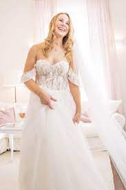 .hochzeitskleid ohne schleppe, modell lena, 42 in für niedrigen preis angebote ? Lena