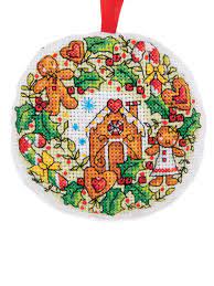 Check spelling or type a new query. Counted Cross Stitch Patterns Gingerbread Wreath Cross Stitch Pattern