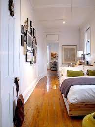 Ideas To Steal From The Narrowest Of Bedrooms Narrow Bedroom Long Narrow Bedroom Narrow Rooms