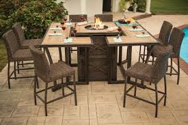 It's time to reimagine the everyday fire pit and transform it into a true style centerpiece. Amazing Fire Pit Bar Table With Outdoor Backyard Gas Fire Pits Fire Pit Tables Chairs Fire Pit Dining Set Fire Table Patio Bar Table