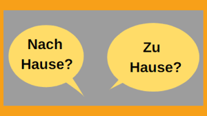 Zu hause and zuhause are both correct. Help I Don T Know When To Use Zu Hause Or Nach Hause Angelika S German Tuition Translation