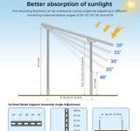 Heavy-Duty Ground Mount for 400W–590W Panels - SunGoldPower