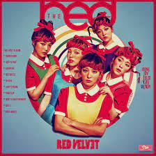 Irene, wendy, seulgi, joy and yeri. Red Velvet The 1st Album The Red By Diyeah9tee4 Red Velvet Red Velvet Photoshoot Album Covers