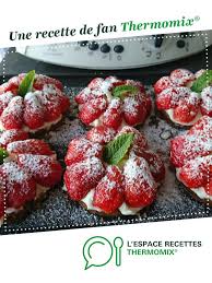 Tarte Aux Fraises Speculos Sans Pate Recette Tarte Aux Fraises Recette Thermomix Recette