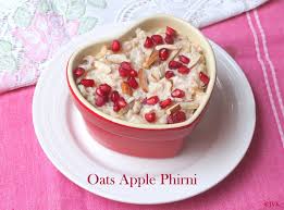 Here's a good option to use oats, that is, in the form of making oats roti. Indianvegkitchen Oats Apple Phirni Low Calorie Phirni Recipe Under 10 Mins Dessert