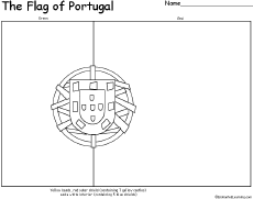 Historical evolution (with the national anthem of saudi arabia). Portugal S Flag Enchantedlearning Com