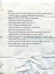 The Poems From The Perks Of Being A Wallflower Of Music Books And Everything In Between Quora Perks Of Being A Wallflower Wallflower Poems