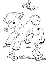 Your kids will increase their vocabulary by learning about different anima. Gallery For March Lion Lamb Coloring Pages Coloring Home