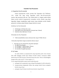 Jika yang ingin diuji sampel 1 > sampel 2 maka sukses adalah banyak tanda (+). Contoh Soal Statistika Non Parametrik 1