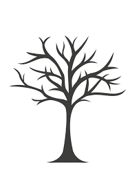 Bricolage Enfant Peindre Un Arbre D Automne Arbre Automne Arbres Peints Coloriage Arbre