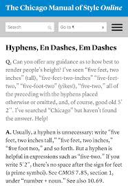 People S Height And Hyphens Via The Chicago Manual Of Style Http Www Chicagomanualofstyle Org Qanda Data Faq Topics Hyphe Writing Tips Grammar Render People
