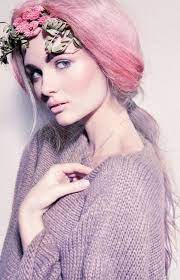 Klara Krukenberg By Jette Stolte For Jacks Beauty Issue 1 Purple And Green Hair Green Hair Green Hair Colors