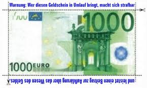 Die höchste banknote lautet auf 500 euro. 1000 Euro Schein Ausdrucken Euro Spielgeld Geldscheine Euroscheine 200 Scheine Litfax Gmbh Die Ezb Soll Drei Neue Geldscheine Einfuhren Mit Werten Von 1000 5000 Und 10 000 Euro Regan49j Images