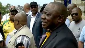 President cyril ramaphosa will address the nation at 8 pm on tuesday. Ramaphosa Duarte Interact With Eastern Cape Communities Sabc News Breaking News Special Reports World Business Sport Coverage Of All South African Current Events Africa S News Leader
