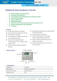 Because it is highly oxidizing, the presence of ozone can be inferred because of the damage and hue shift present when inside the cloud. F2000iaq O3 Ozone Gas Monitor Controller Tongdy Tongdy Control Technology Pdf Catalogs Technical Documentation Brochure