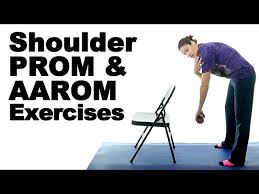 Image result for Shoulder Range of Motion Exercises