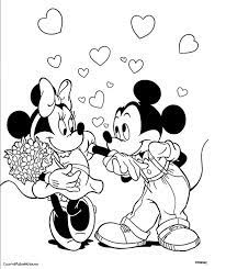A mouse controls the movement of the cursor on a computer display screen. Mickey And Minnie Color Pages