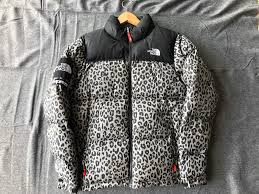 North face jacket leopard print jacket. Propaganda Mensageiro Tabua Supreme X North Face Leopard Visualizingtime Net