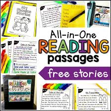 I immediately printed these and used them with my lowest reading group. Free Phonics Reading Passages Students Love To Read