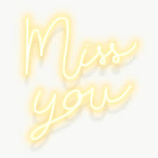 Yellow Miss You Neon Word Transparent Png Premium Image By Rawpixel Com Aew Neon Words Neon Typography Pink Neon Lights