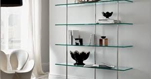 Tablettes De Decoration Rectangles Decoration Maison Bibliotheque Moderne Meubles En Verre