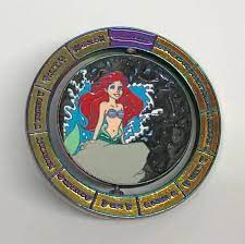 Disney Little Mermaid Ariel Spinner Limited Edition Pin 4000 | eBay