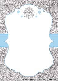 Winter wonderland snowflake baby shower invitation. Free Winter Wonderland Baby Shower Invitation Templates Editable Download Hundreds Free Printable Birthday Invitation Templates